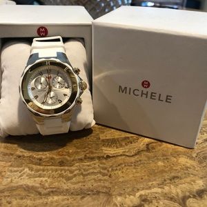 Michele White Watch